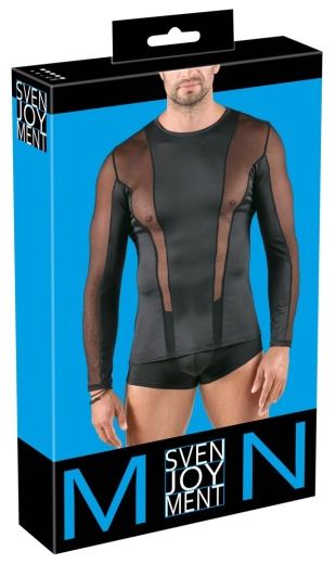 Herren-Shirt Longsleeve S