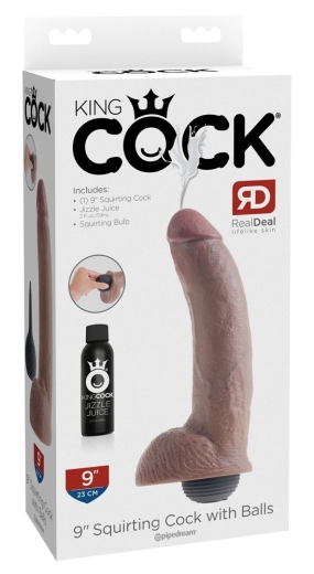 KC 9 Squirting Cock with Ball