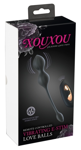 XOUXOU RC Vibrating E-Stim Lov