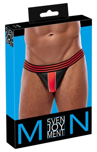 Herren Jock schwarz/rot 2XL