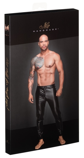 Noir Herren Treggings 2XL