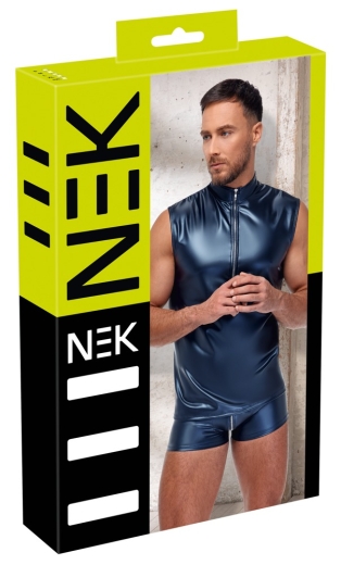 Herren Shirt blue L