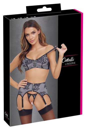BH Set weiß/schwarz L