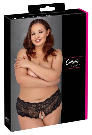 Slip mit Perlen 4XL