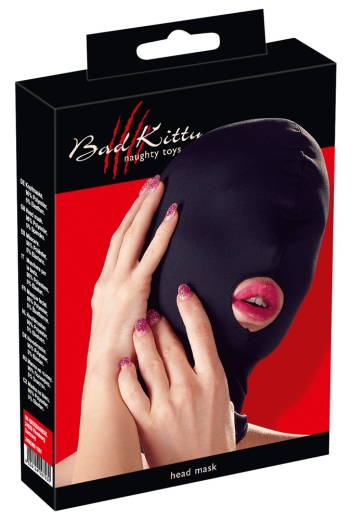 Kopfmaske schwarz