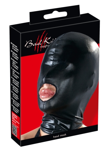 Kopfmaske schwarz