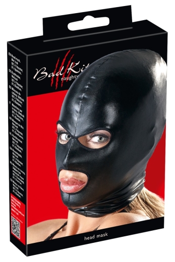 Kopfmaske schwarz