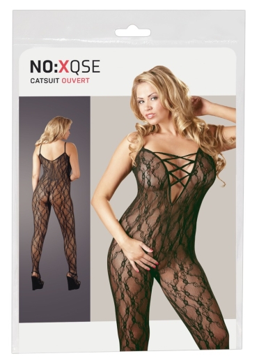 Catsuit schwarz 2XL/3XL