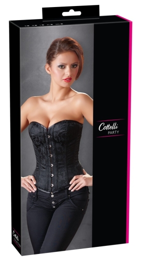 Corsage schwarz 2XL