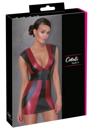 Kleid rot/schwarz L
