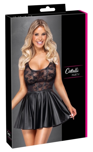 Kleid mit Spitze L