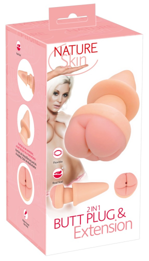 Nature Skin Butt Plug & Extens