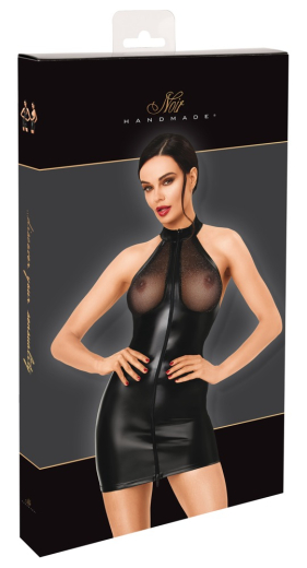 Kleid trans.Brust M