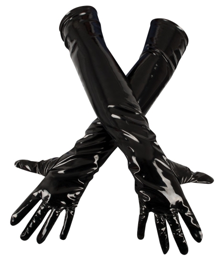 Lack Handschuhe M