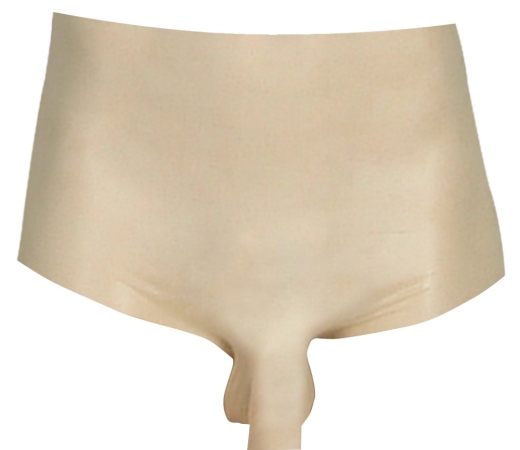 Latex Herren Pants transp.L/XL