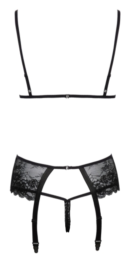 Strapsset schwarz L/XL