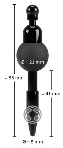 Vibrating Penis Plug 8 mm