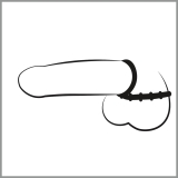 Steely Cockring black