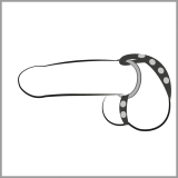 Bad Kitty cock/ball ring