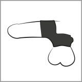 Mr. Big Cock Ring & Ball Stret