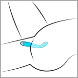 Cuties Mini Vibrator Blue 2.G