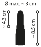 Luxurious Lipstick Vibrator