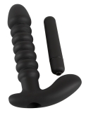Black Velvets Vibr. Plug Mediu