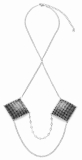 Brustschmuck Silber-Kette