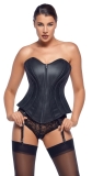 Leder Korsett M