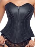 Leder Korsett M
