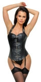 Leder Corsage 2XL