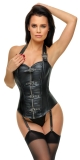 Leder Corsage 2XL