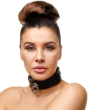 Leder Halsfessel S-L