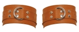 Leder Cuffs natur