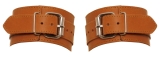 Leder Cuffs natur