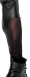 Herren Hose Schwarz/Rot L