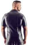 Lederimitat Herren Hemd XL