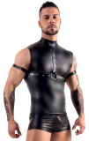 Herren Top schwarz XL