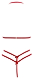 Spitzenset rot S