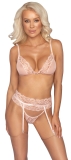 Strapsset rosa S/M