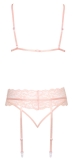 Strapsset rosa S/M