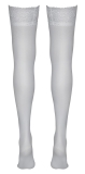Halterlose Strümpfe weiß 2
