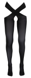 Strümpfe schwarz L/XL