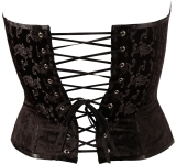 Corsage schwarz 2XL