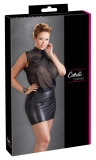 Kleid transparent schwarz 2XL