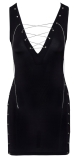 Kleid Schnürung S