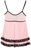 Babydoll rosa XL