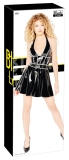 Lack Kleid mit silber XL