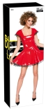 Lack Kleid rot M