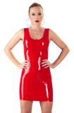 Latex Minikleid rot S